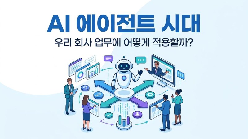 AI 에이전트 시대, 우리 회사 업무 프로세스에 어떻게 적용할 수 있을까?