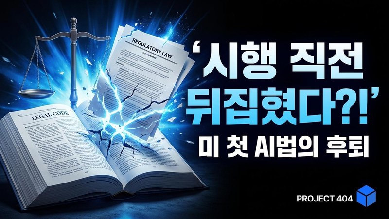 미 첫 'AI 차별금지법' 시행 직전 뒤집혔다 — 콜로라도의 후퇴