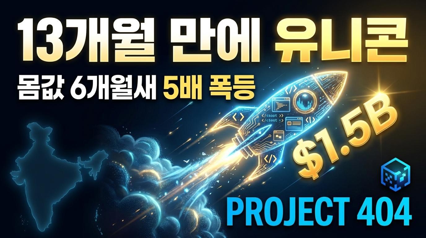창업 1년 만에 유니콘 된 AI 코딩 스타트업 '이머전트' — 몸값 6개월새 5배