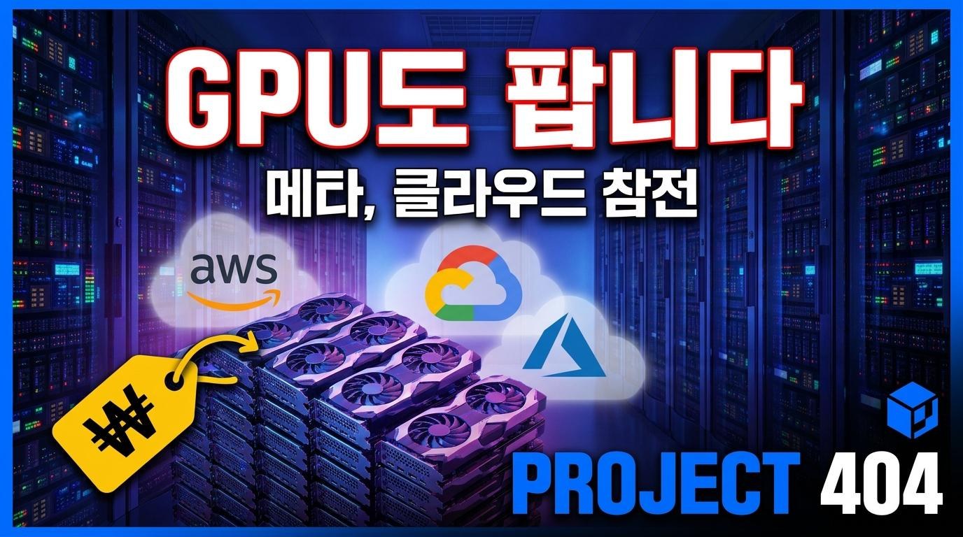 메타, AWS·애저에 도전장 — 남는 'AI 연산' 클라우드로 판다
