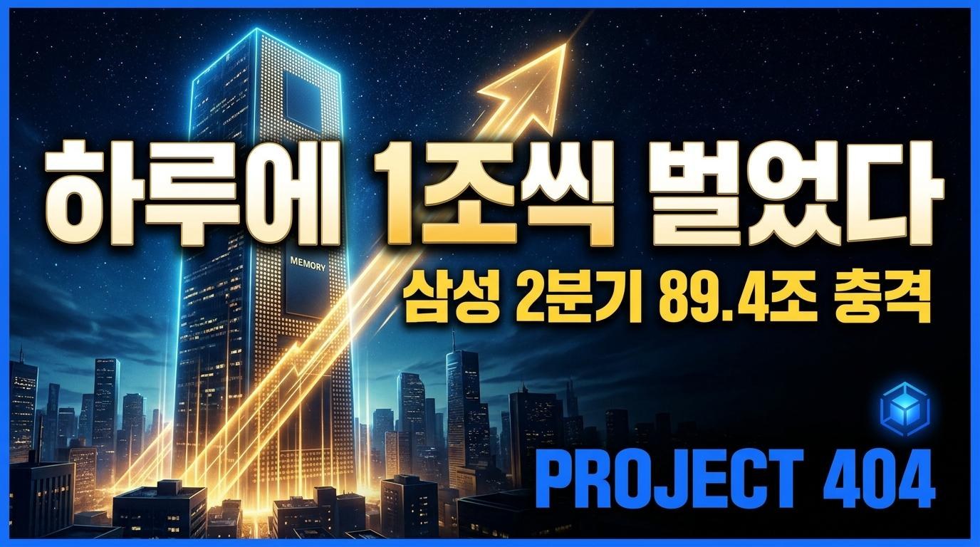 삼성전자, 2분기 영업익 89.4조 '역대 최대' — 엔비디아·애플도 넘었다