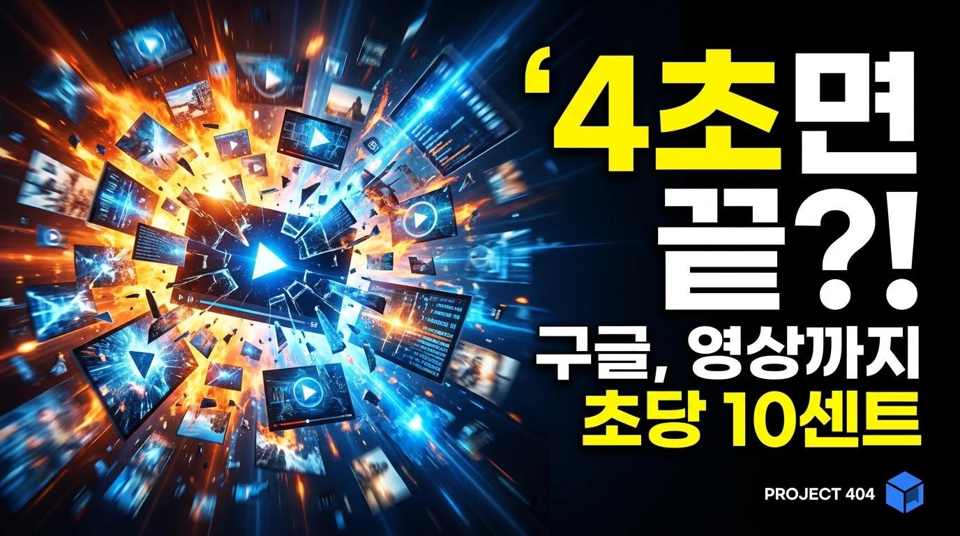 구글, 이미지·영상 AI 신모델 2종 공개 — 4초 만에 이미지, 초당 10센트 영상