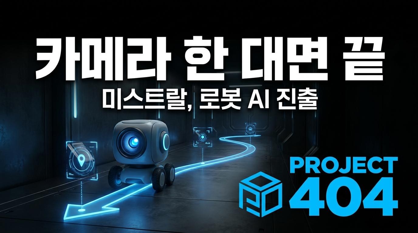 미스트랄, 카메라 한 대로 로봇 움직인다 — '로보스트랄 내비게이트' 공개